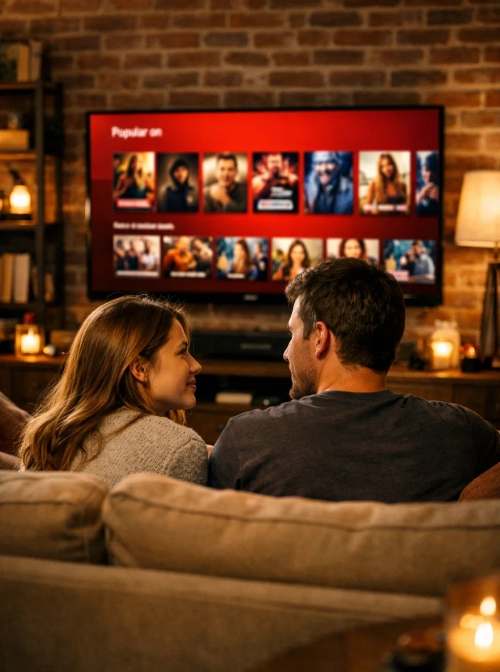 IPTV Streaming zuhause auf Smart TV Deutschland