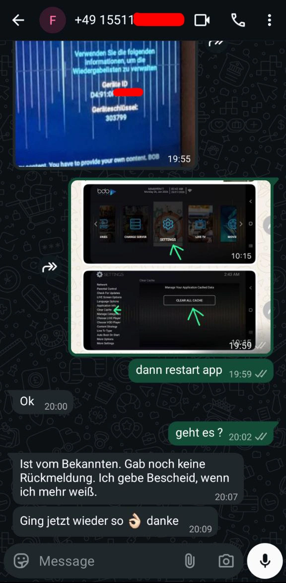 IPTV Kunden Feedback Deutschland Streaming Service