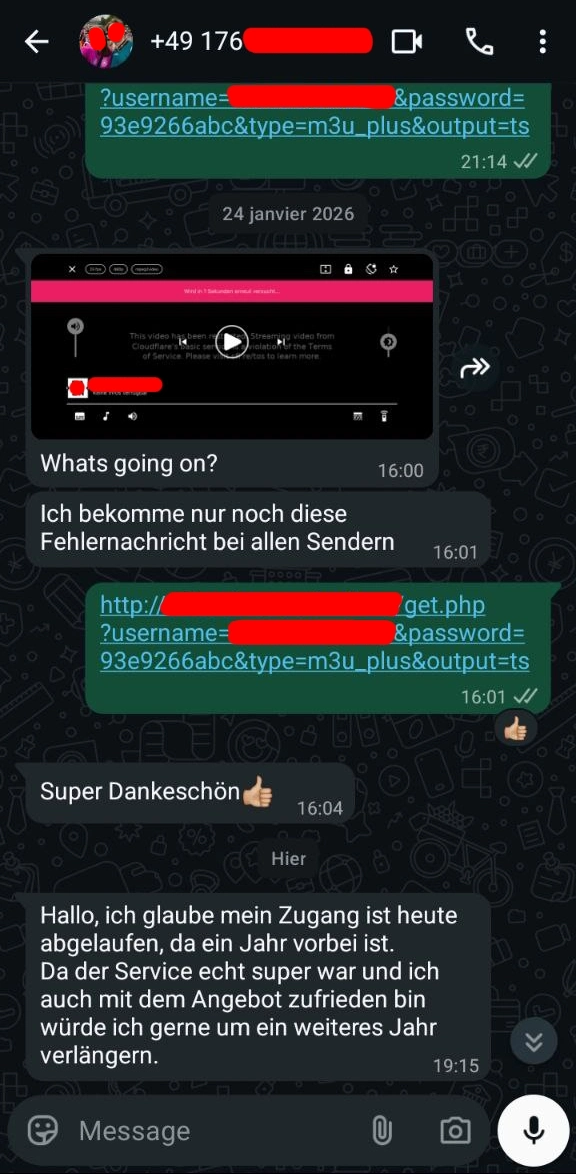 IPTV Kunden Feedback Deutschland Streaming Service